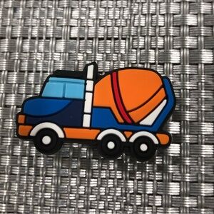 5/$10 Cement mixer crocs charm
